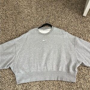Nike Heather Gray Crewneck